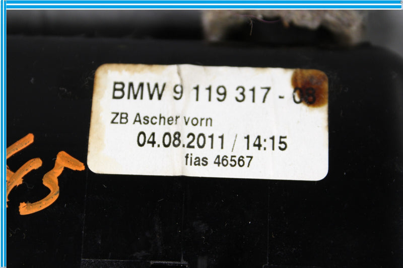 Load image into Gallery viewer, 09-12 BMW 750Li F01 F02 Front Center Console Ashtray W/ Wood Lid & Lighter Oem