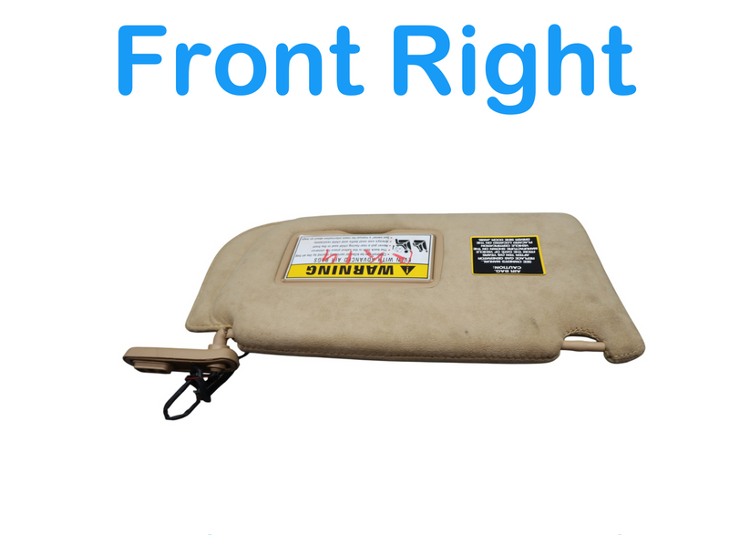 Load image into Gallery viewer, 03-13 Maserati Quattroporte M139 Front Right Side Sun Visor Sunvisor Oem