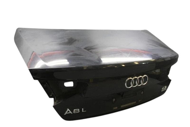 Load image into Gallery viewer, 11-14 Audi A8L A8 Quattro Rear Trunk Lid Deck Assembly Black 4H0827023B OEM