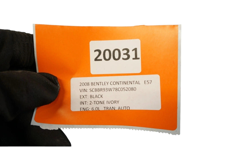 Load image into Gallery viewer, 06-10 Bentley Continental Left Driver Side Lower Seat Frame Track Rail OEM