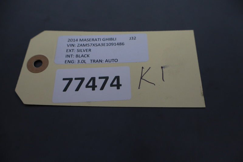 Load image into Gallery viewer, 14-19 Maserati Ghibli Dashboard Instrument Panel Analog Clock Cover 8941000 Oem
