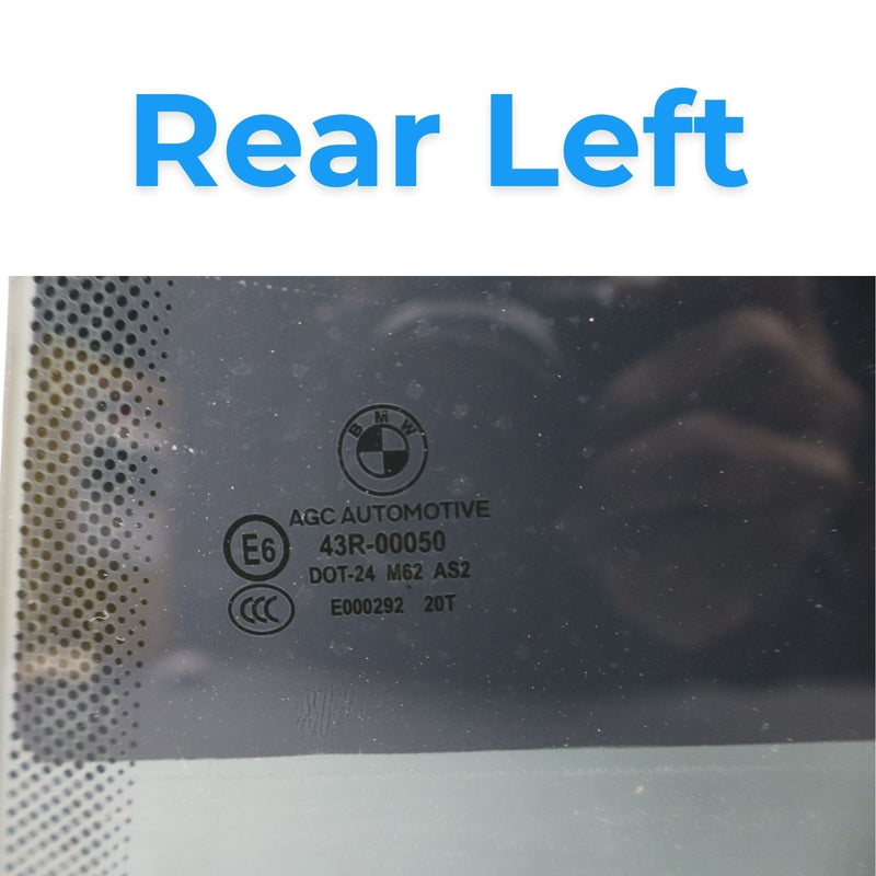 Load image into Gallery viewer, 10-17 BMW 535i GT 550i GT F07 Rear Left Driver Side Door Window Glass Oem
