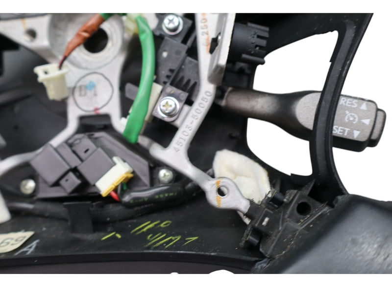 Load image into Gallery viewer, 07-12 Lexus LS460 Front Wood & Leather Steering Wheel Cruise Controls Oem