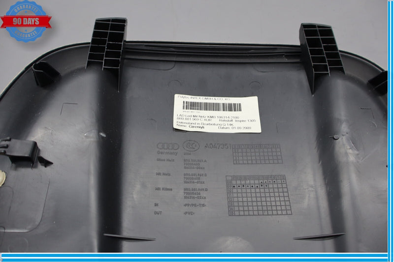Load image into Gallery viewer, 09-12 Audi A5 A5 Quattro S5 Front Left Driver Side Seat Back Cover Panel Oem