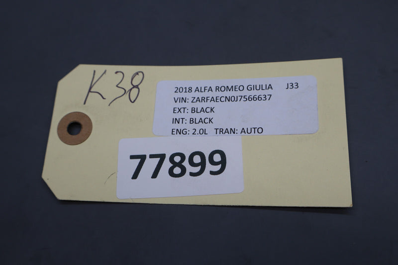 Load image into Gallery viewer, 17-19 Alfa Romeo Giulia Rear Right Passenger Side Seat Belt Retractor Oem