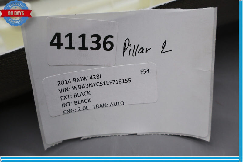 Load image into Gallery viewer, 12-18 BMW 320i 328i 428i Front Right Windshield A Pillar Cover Trim Panel Oem