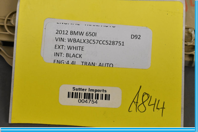 Load image into Gallery viewer, 12-18 BMW 650i 640i Right Bang Olufsen High End Surround System Blinds Cover Oem
