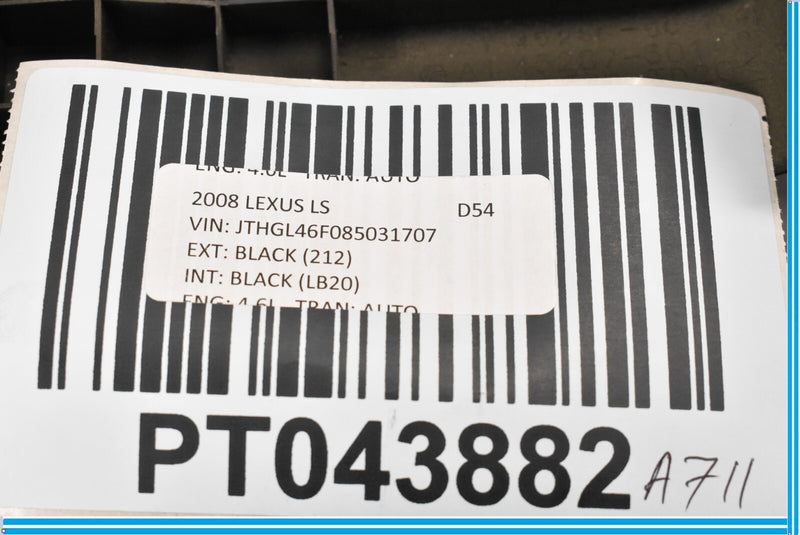 Load image into Gallery viewer, 07-12 Lexus LS460 Black Steering Column Upper Trim Cover Panel w/o Precrash Oem