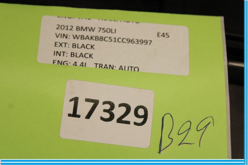 Load image into Gallery viewer, 10-15 BMW 750Li F01 F02 Front Right Side Door Sill Plate Molding Trim Oem