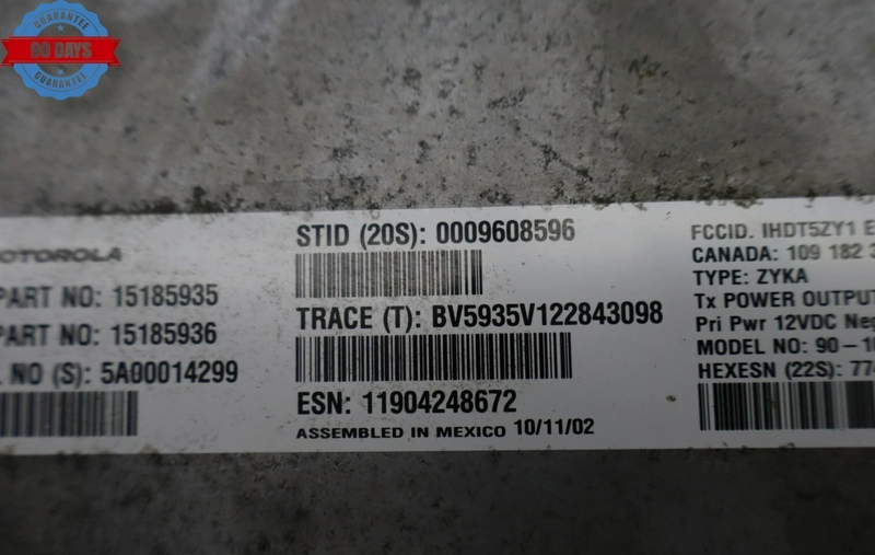 Load image into Gallery viewer, 03-07 Hummer H2 Dash Communication Computer Control Module Unit 15185936 Oem