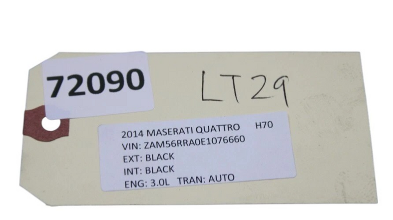 Load image into Gallery viewer, 14-24 Maserati Quattroporte Rear Deck Parcel Shelf Cover Trim Panel Black Oem