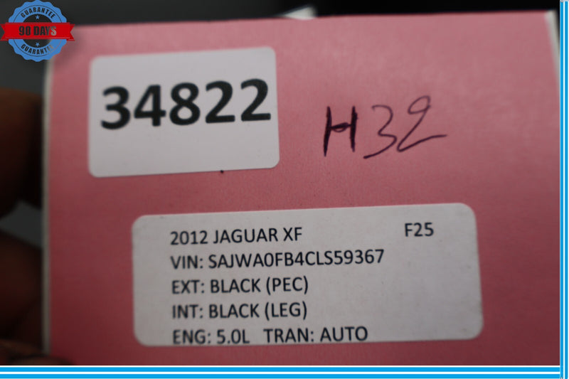 Load image into Gallery viewer, 09-15 Jaguar XF XFR Rear Right Passenger Side Upper Head Rest Headrest Oem