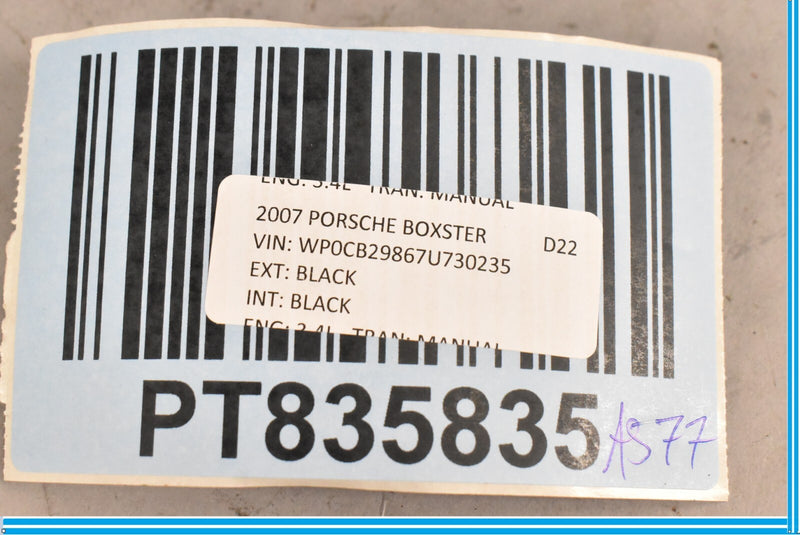 Load image into Gallery viewer, 05-12 Porsche Boxster Cayman 911 987 Front Seat Trim Cover Bezel 99752162202 Oem