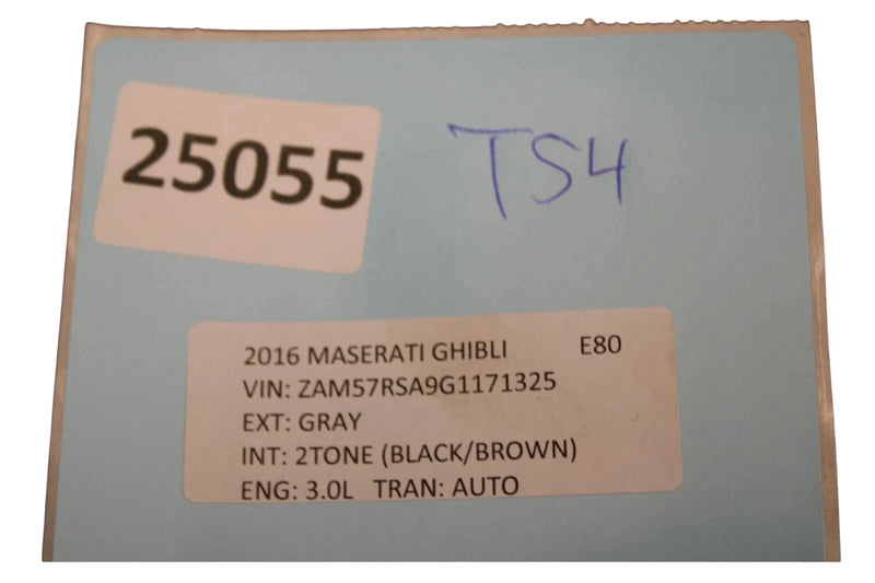 Load image into Gallery viewer, 14-20 Maserati Ghibli Rear Left Driver Side Seat Bolster Trim Cushion OEM