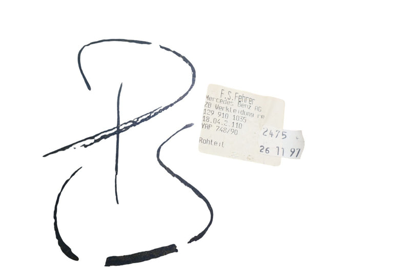 Load image into Gallery viewer, 90-02 Mercedes R129 SL500 SL600 Right Side Seat Backrest Cover Panel Trim Oem