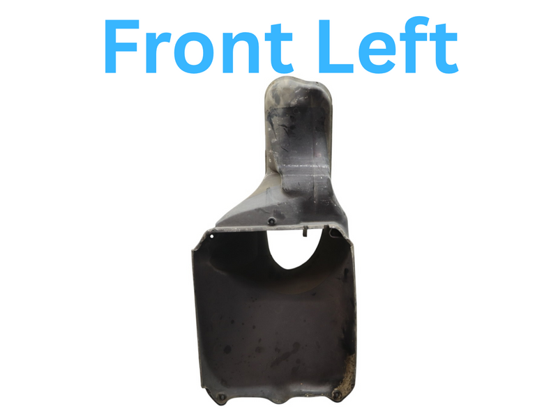 Load image into Gallery viewer, 97-04 Porsche Boxster Front Left Driver Side Radiator Air Duct Black Oem