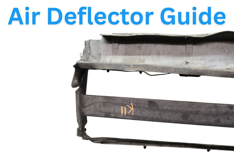 Load image into Gallery viewer, 10-13 Land Rover Range Rover Sport Radiator Core Lower Air Deflector Guide Oem