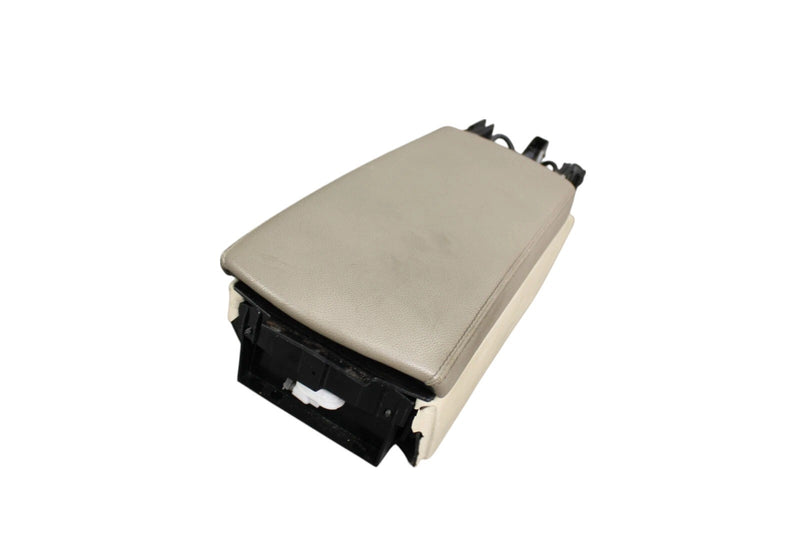 Load image into Gallery viewer, 03-06 Mercedes R230 SL550 Center Console Arm Rest Storage Compartment Beige Oem