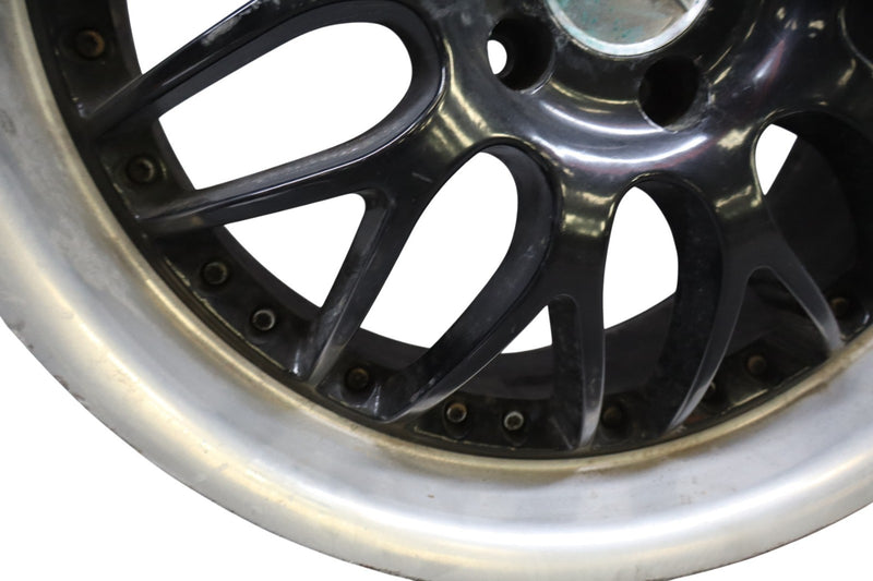 Load image into Gallery viewer, Used Alloy Wheels Ssw Mesh038 5 Holes 112 Black Glass Edge Et45 8-18 Inches