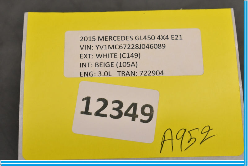 Load image into Gallery viewer, 12-20 Mercedes X166 GL450 GL550 ML350 Electronic Parking Brake Switch Handle Oem