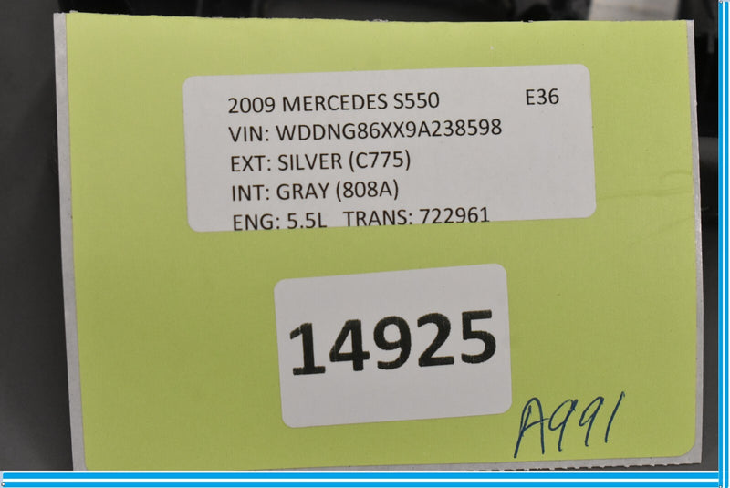 Load image into Gallery viewer, 07-09 Mercedes S550 W221 Front Right Passenger Window Switch Control Cover Oem