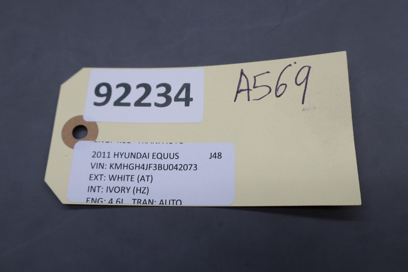 Load image into Gallery viewer, 11-16 Hyundai Equus Front Left Driver Shield Seat Inner Cover 881803N500 Oem