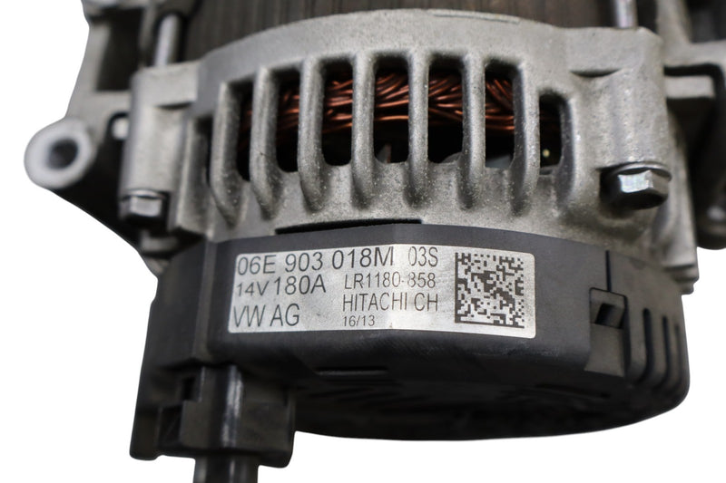 Load image into Gallery viewer, 12-15 Audi A7 Engine Motor Alternator Generator 180 AMP 14V Unit 06E903018M Oem