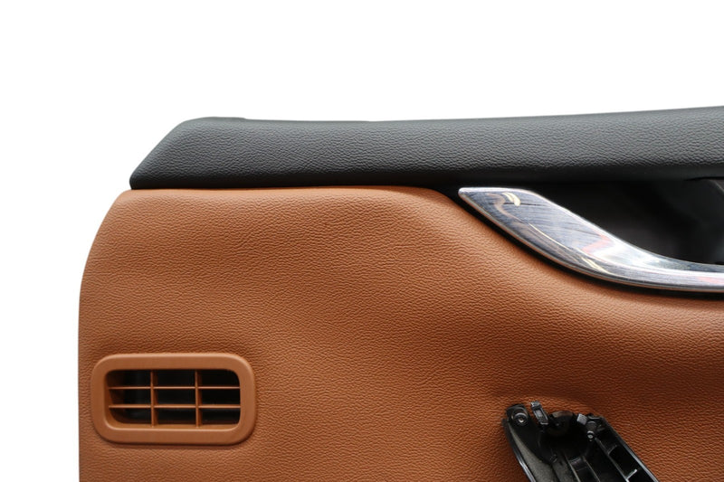 Load image into Gallery viewer, 14-22 Maserati Ghibli M157 Front Right Side Interior Door Panel 105804313C Oem