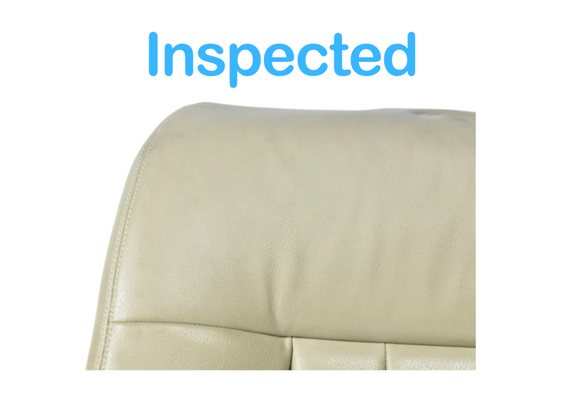 Load image into Gallery viewer, 10-16 Mercedes W212 E350 E550 Rear Top Upper Seat Cushion Cover Beige OEM