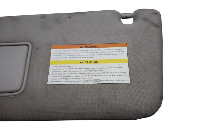 Load image into Gallery viewer, 11-17 Infiniti QX56 QX80 Front Left Driver Side Sun Visor Shade Oem