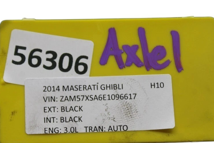 Load image into Gallery viewer, 14-17 Maserati Ghibli Rear Left Side CV Axle Shaft Drive Shaft Driveshaft Oem