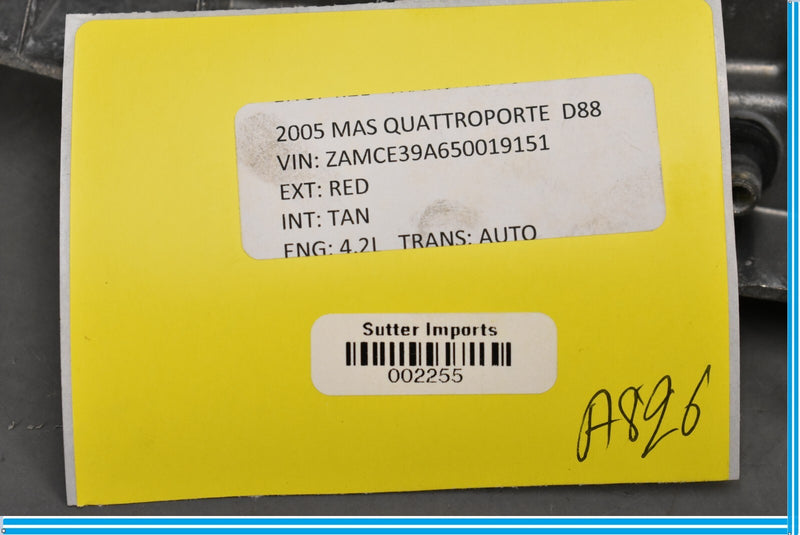 Load image into Gallery viewer, 05-08 Maserati Quattroporte M139 Front Left Side Exterior Door Lock Handle Oem