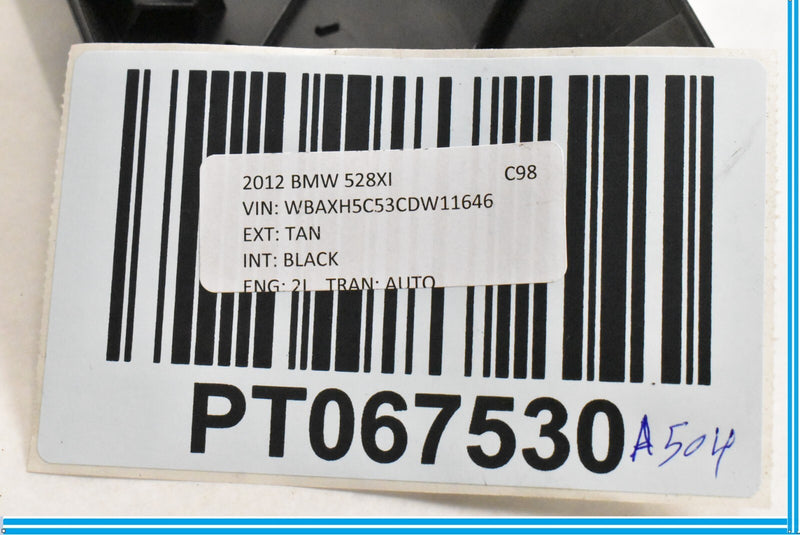 Load image into Gallery viewer, 11-16 BMW 528i 535i 550i F10 Front Left Seat Upper Rail Trim Panel Cover Oem