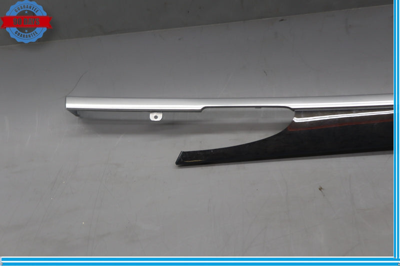 Load image into Gallery viewer, 10-16 Porsche Panamera Rear Left Driver Side Door Panel Interior Wood Trim Oem