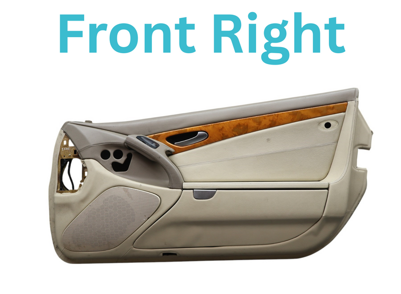 Load image into Gallery viewer, 03-08 Mercedes R230 SL500 Front Right Side Interior Door Trim Panel Oem