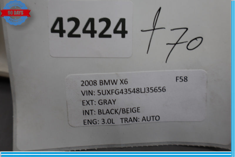 Load image into Gallery viewer, 08-14 BMW X5 X6 E70 Rear Right Passenger Side C Pillar Trim Cover Panel Oem