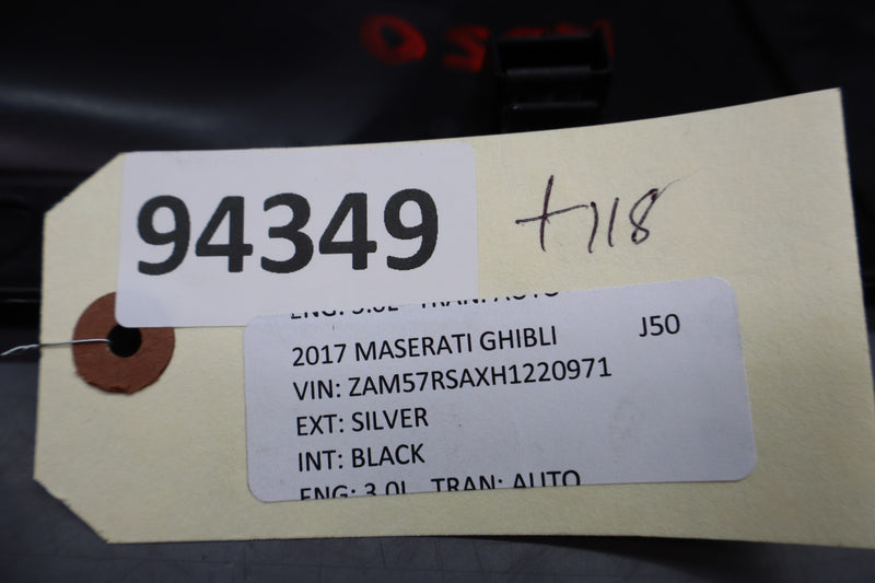 Load image into Gallery viewer, 14-22 Maserati Ghibli M157 Front Right Side Seat Switch Cover Trim Black Oem