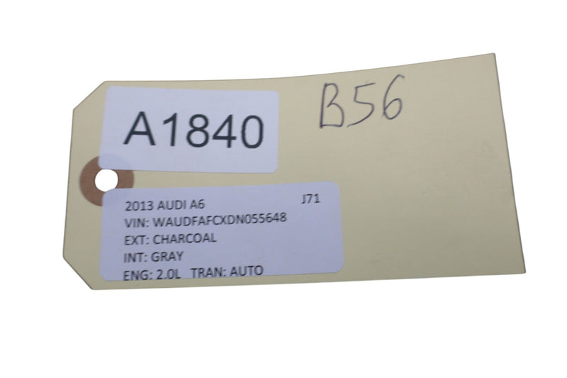 Load image into Gallery viewer, 12-18 Audi A6 Quattro Rear Left Side Door Exterior Window Frame Trim Black Oem