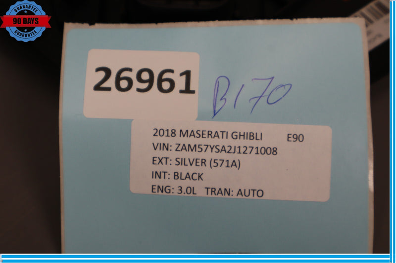 Load image into Gallery viewer, 14-20 Maserati Ghibli Left Driver Side Dashboard End Cap Trim Cover Black Oem