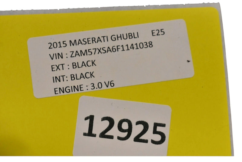 Load image into Gallery viewer, 14-17 Maserati Ghibli Rear Right Passenger Side Door Interior Panel Trim Oem