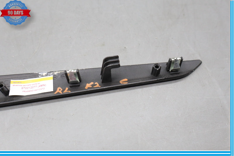 Load image into Gallery viewer, 14-19 Maserati Ghibli S Front Left Driver Side Door Panel Insert Wood Trim Oem