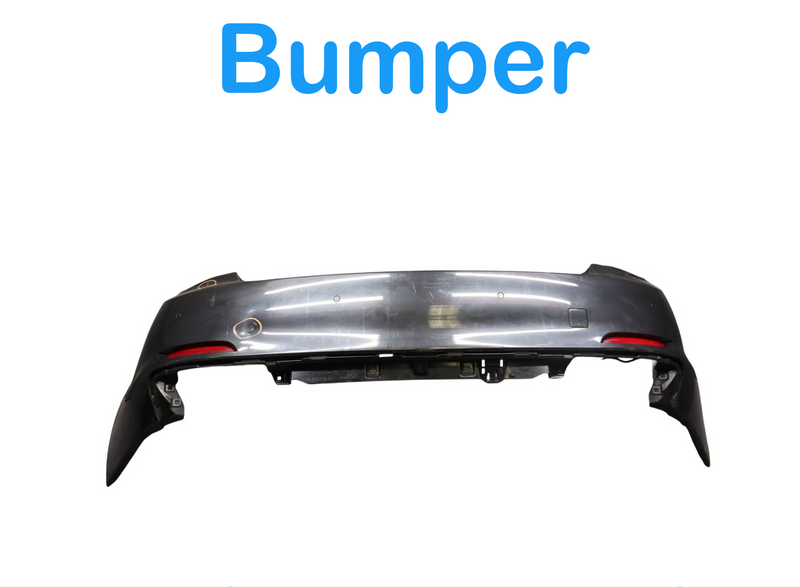 Load image into Gallery viewer, 09-12 BMW 750i 750Li Rear Lower Bumper Cover Panel Assembly 51127209926 Oem