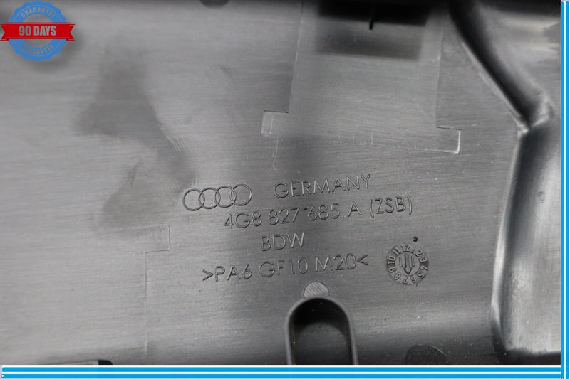 Load image into Gallery viewer, 12-18 Audi A7 A7 Quattro Rear Left Outer Trunk Pull Rod Cover Boot Trim Oem