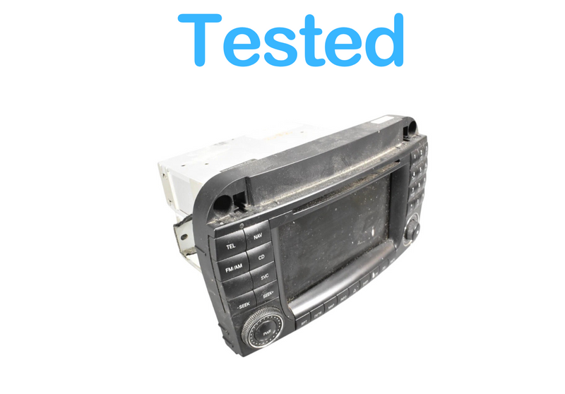 Load image into Gallery viewer, 03-06 Mercedes CL500 S500 S600 Navigation Command GPS Head Unit CD Audio Oem