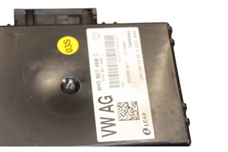 Load image into Gallery viewer, 11-14 AUDI A8 Quattro Interface Control Module Gateway Brain Box 4H0907468C OEM