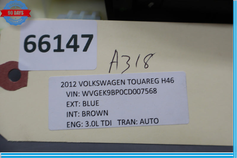 Load image into Gallery viewer, 11-18 Volkswagen Touareg Rear Right Passenger Side Armrest Switch Trim Oem