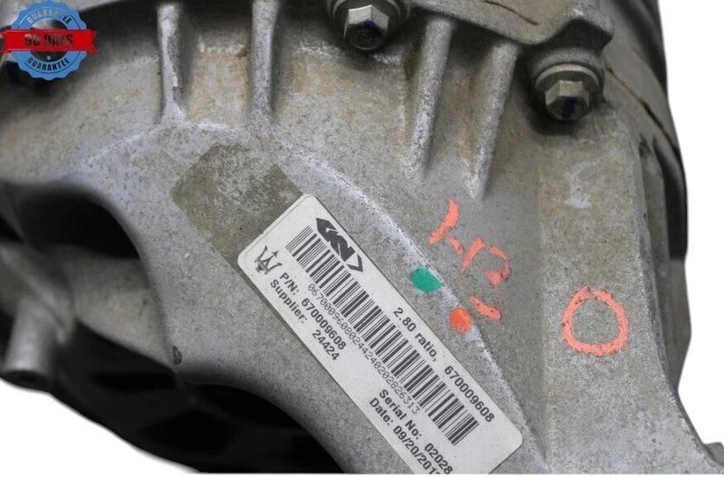 Load image into Gallery viewer, 14-24 Maserati Ghibli Rear Diff Differential Axle Carrier Assembly 670009608 OEM