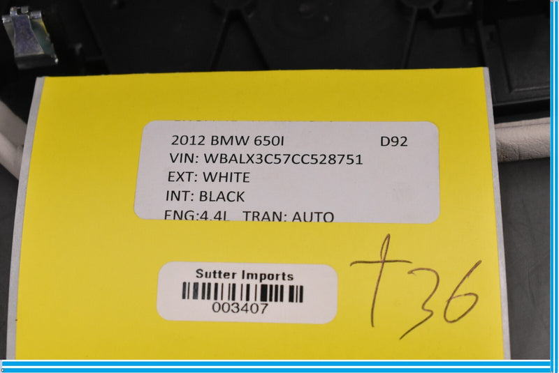 Load image into Gallery viewer, 12-18 BMW 650i 640i F12 Front Left Driver Side Center Console Cover Trim Oem