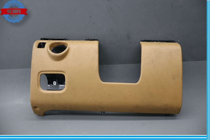 Load image into Gallery viewer, 03-10 Porsche Cayenne Front Left Driver Side Lower Dash Knee Trim Panel Tan Oem