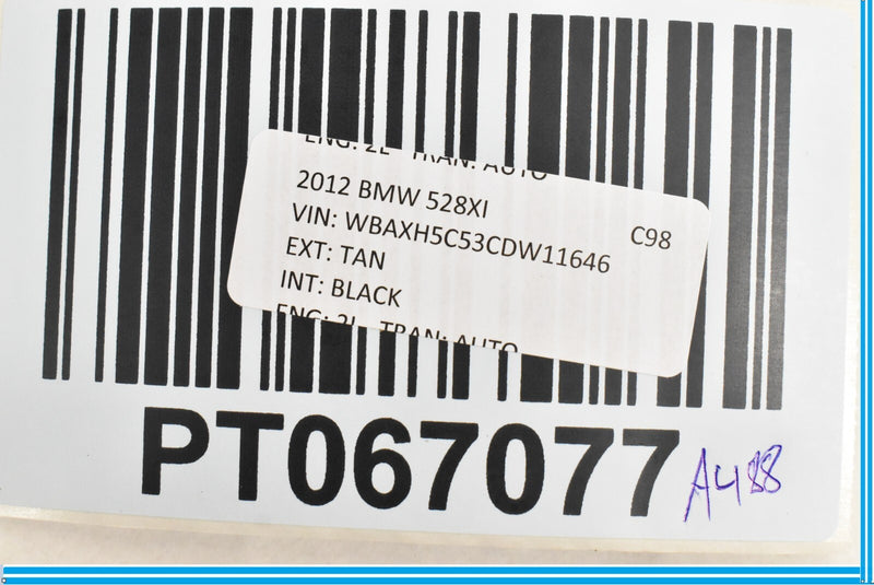 Load image into Gallery viewer, 11-16 BMW 528i 535i 550i F10 Seat Control Module Unit Temic 9216468 Oem